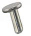 SEM pin stub Ø6 diameter top, standard pin, aluminium